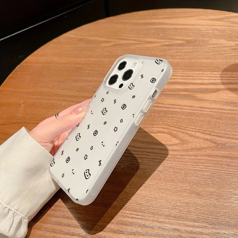 Charming Translucent Shockproof Cat Phone Case Cover