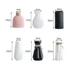 Flower Vase Unbreakable Decorative Compact Design Imitation Rattan Flower Vase Centrepiece   Plant Vase  for Home 2