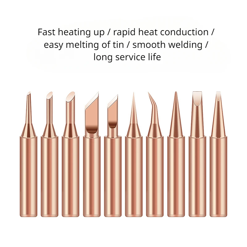 Soldering Iron Tip Pure Copper 900M Soldering Iron Head Set Inside Hot Bare Copper Electric Welding Tools soldering iron solder iron kit soldering iron tips