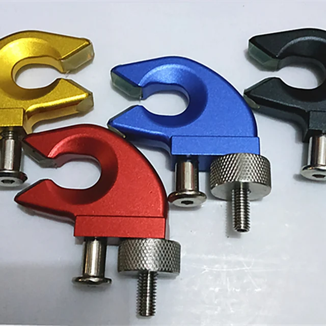 Alpha 4PC Badminton U-Clamp 1.8CM Machine Stringing Tools Puller C-Clip Badminton Flying Clamp Accessories Tools Parts 5