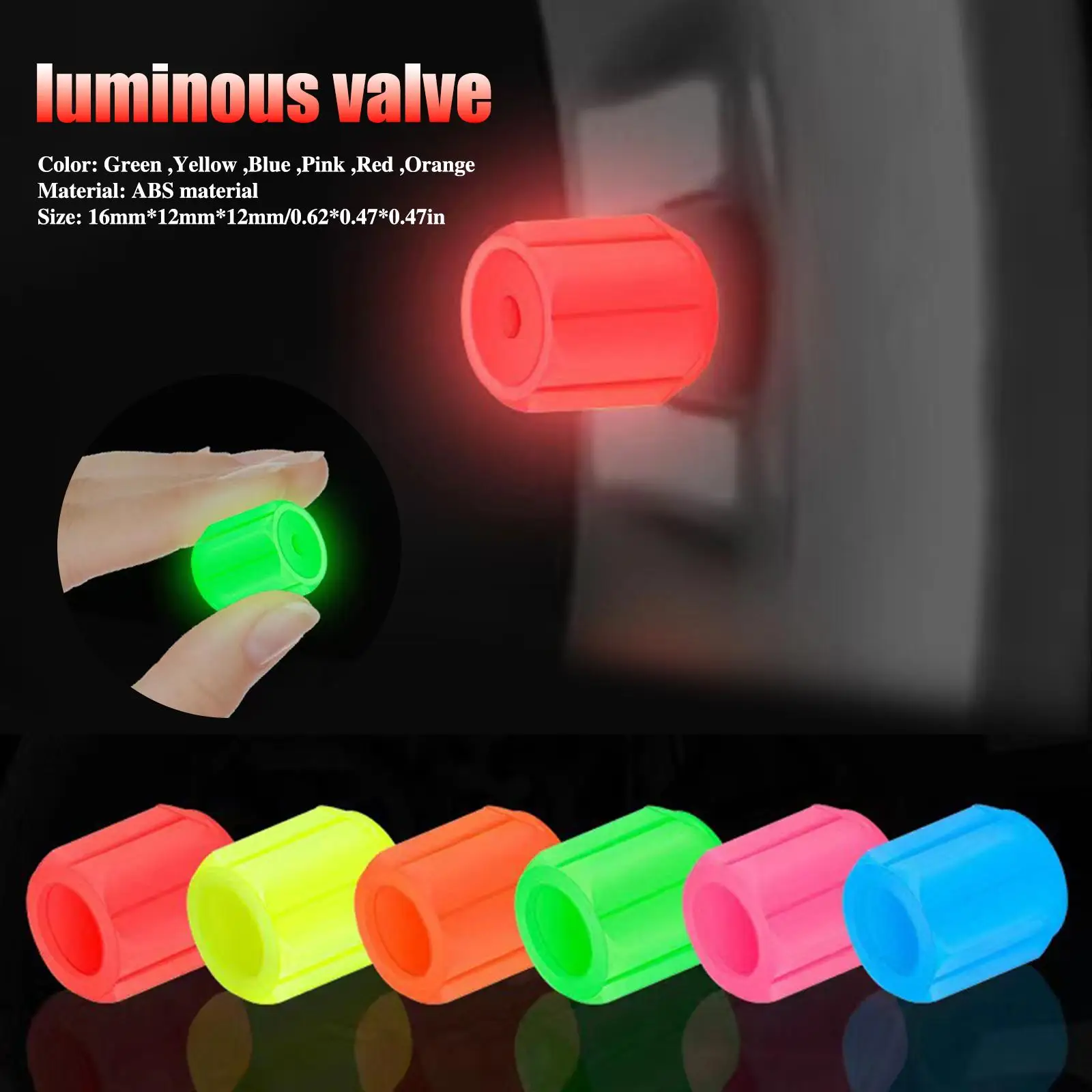 Glow Tire Valve Caps 3