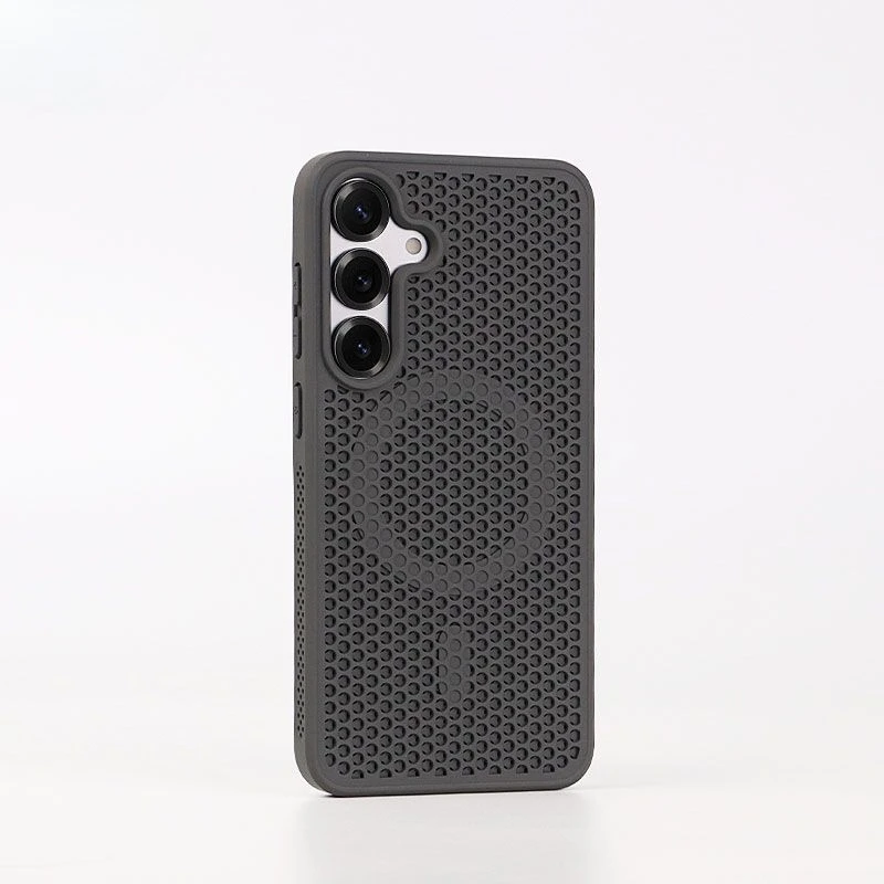 Honeycomb Heat Dissipation Breathable Magnetic Back Cover - Hard Shell Case