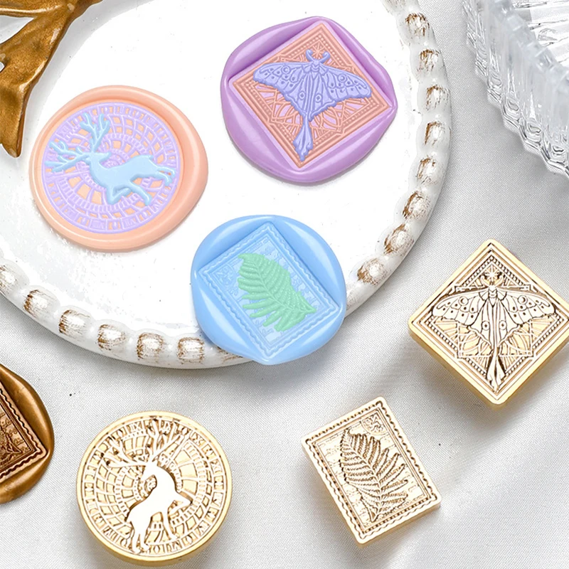 Sealing Wax Stamp Embossed Vintage Unicorn Wax Seal Stamp Head Scrapbooking Envelopes Wedding Invitations Gift Packaging
