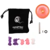 MAGICYOYO K2 Plus Crystal Responsive Yoyo,Dual Purpose Yo-Yo with Replacement Unresponsive Bearing for Intermediate,Orange 3