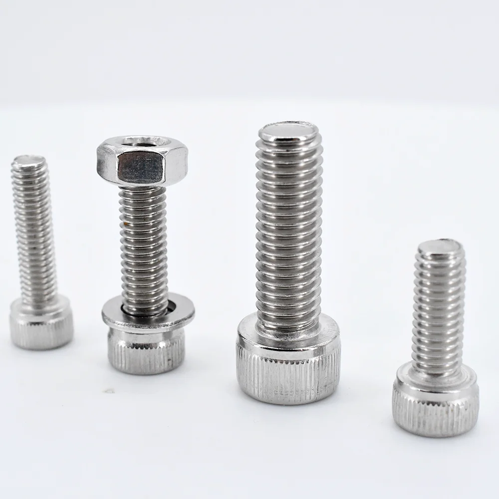 Boxed M2 M3 M4 M5 M6 Hex Socket Screw Allen Cap Head Screw Bolt Nut Washer Kit DIN912 304 Stainless Steel Bolts Nuts Assortment