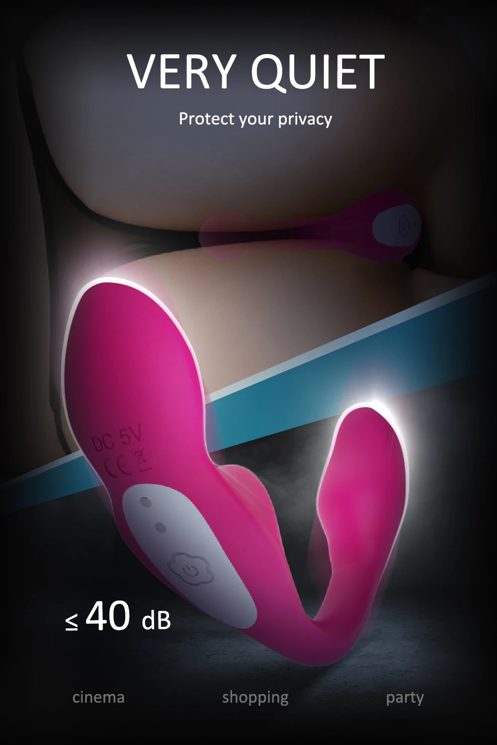 Wearable Vibrator Panties With Remote Clitoris Stimulator_voghion.com