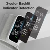 Full Upper Arm Blood Pressure Monitor Rechargeable Digital Three Color LCD large Screen Blood Pressure Monitor With Voice 4
