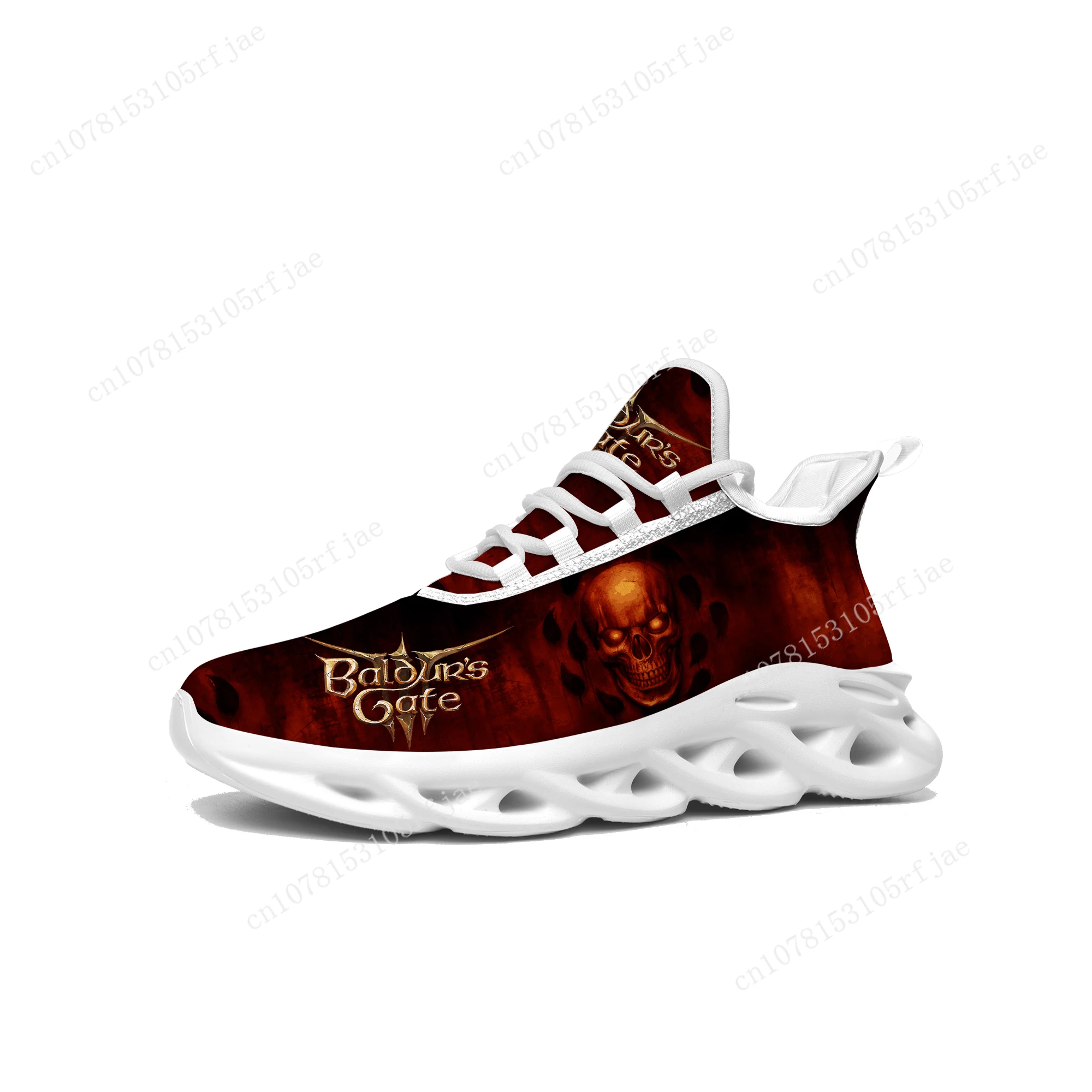 Baldur's Gate Sneakers Cartoon Game Mens Womens Teenager Fashion Sports Running Shoes High Quality Custom Built Lace Up Shoes