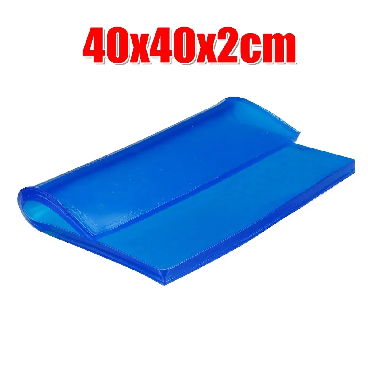 

Синяя Модифицированная гелевая Подушка для сиденья мотоцикла, 40x40x2 см