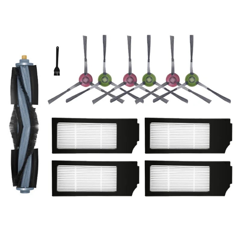 

For Ecovacs Deebot X1 Omni T10 Turbo Vacuum Cleaner Robot Main Brush Side Brush Filter Cleaning Brush Accessories