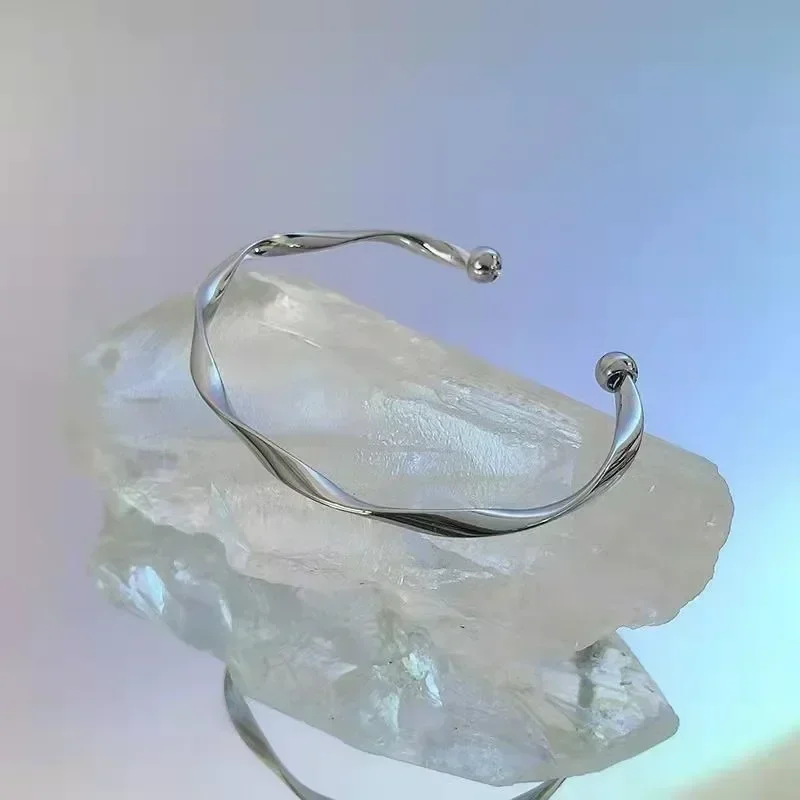 2/4pc Twist Bracelet Women Jewelry metal bracelet