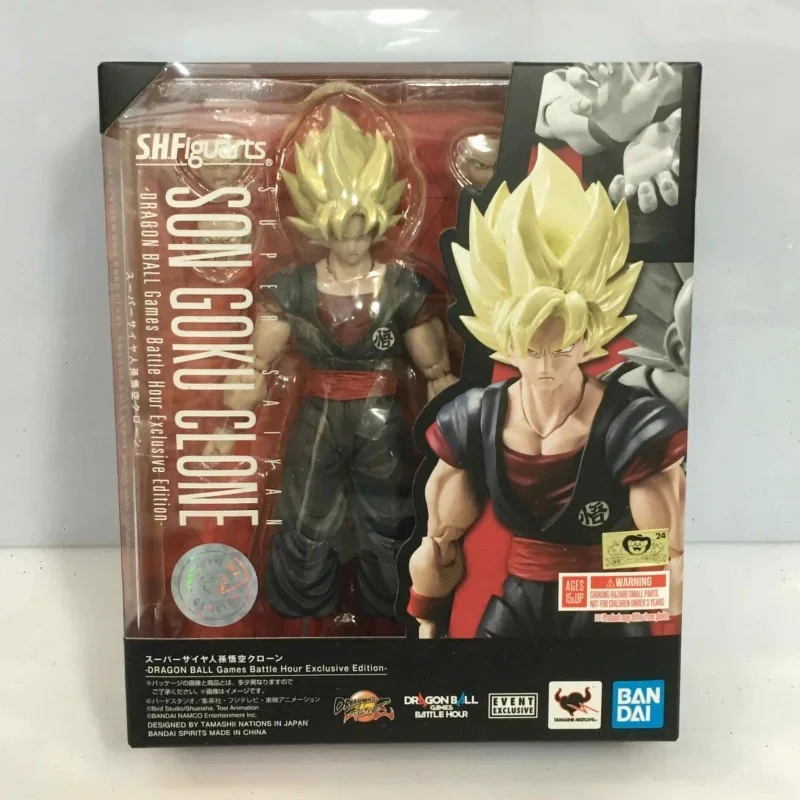 

15cm Original Bandai Dragon Ball Figures Son Goku Action Figure Demoniacal Fit Statue Pvc Collection Statue Model Ornament Toys