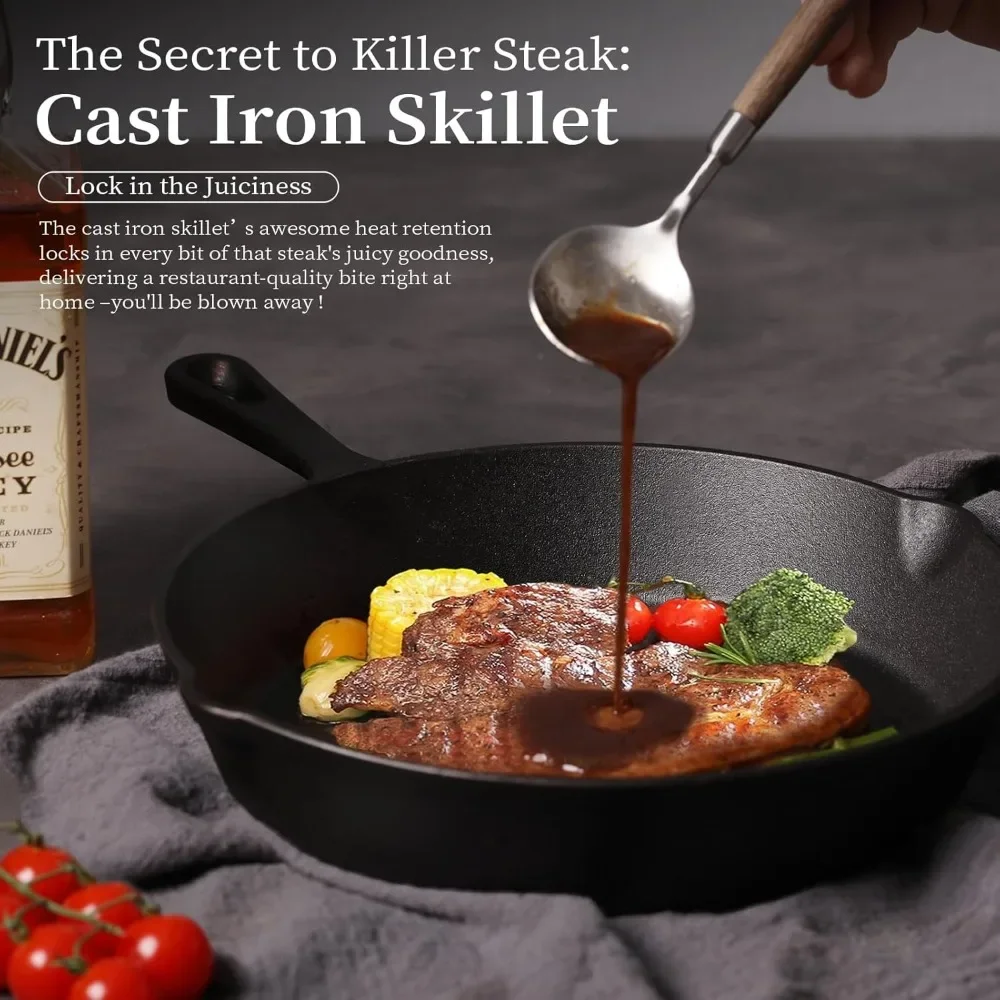 Cast Iron Non-Stick Skillet 3