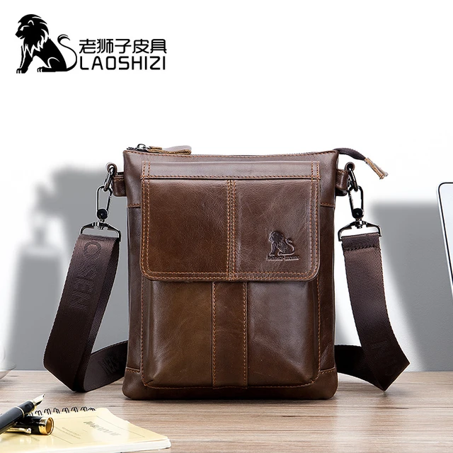 Genuine Leather Bags Men Shoulder Bag Mens  Mens Bags Handbags Genuine  Leather - Crossbody Bags - Aliexpress