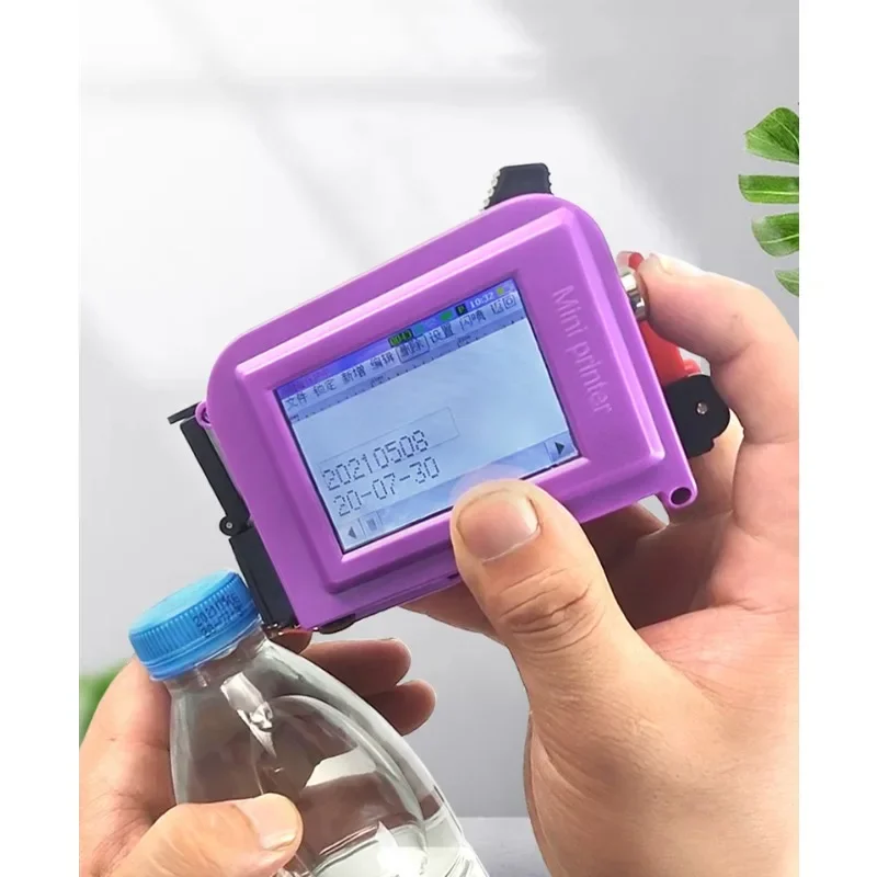 

Portable Technology Production Date Mini Handheld Inkjet Printer Hand Jet Batch Code Printer