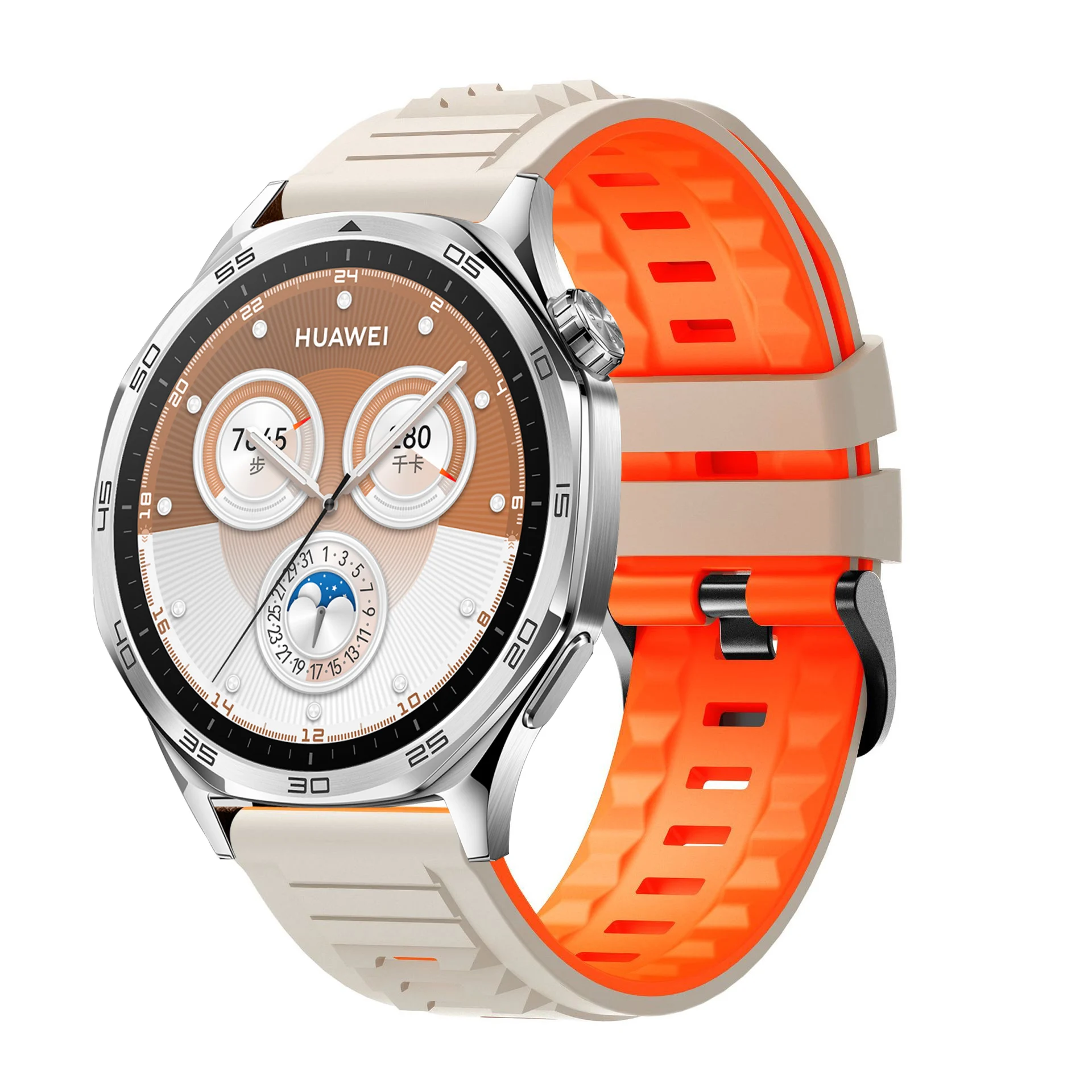 Premium 22mm Silicone Watch Band Replacement Strap - Elegant & Durable Bracelet