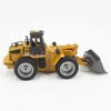 HUINA 9CH 1532 1/18 2.4GHz RC Metal Bulldozer RTR Front Loader Engineering Toy Remote Control Construction Tractork Vehicle 5