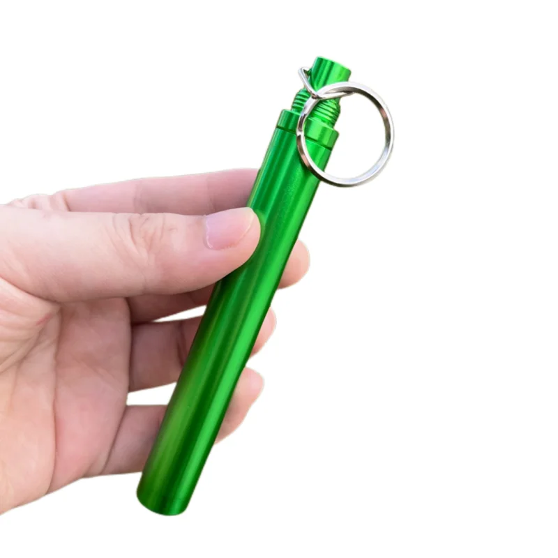 Green with keychain