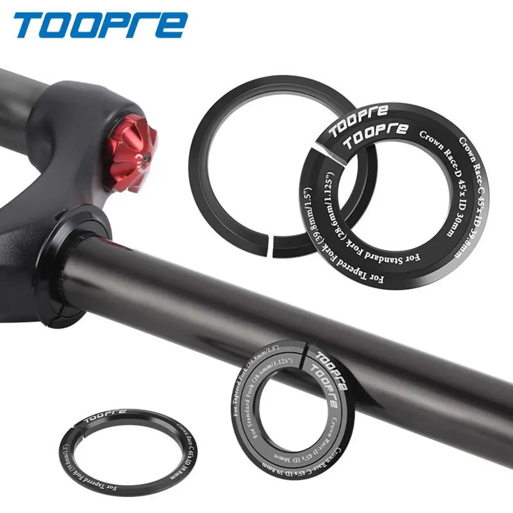 2PCS 29.9/39.7mm Straight Forks 1.5inch Bicycle Parts Base Spacer Crown