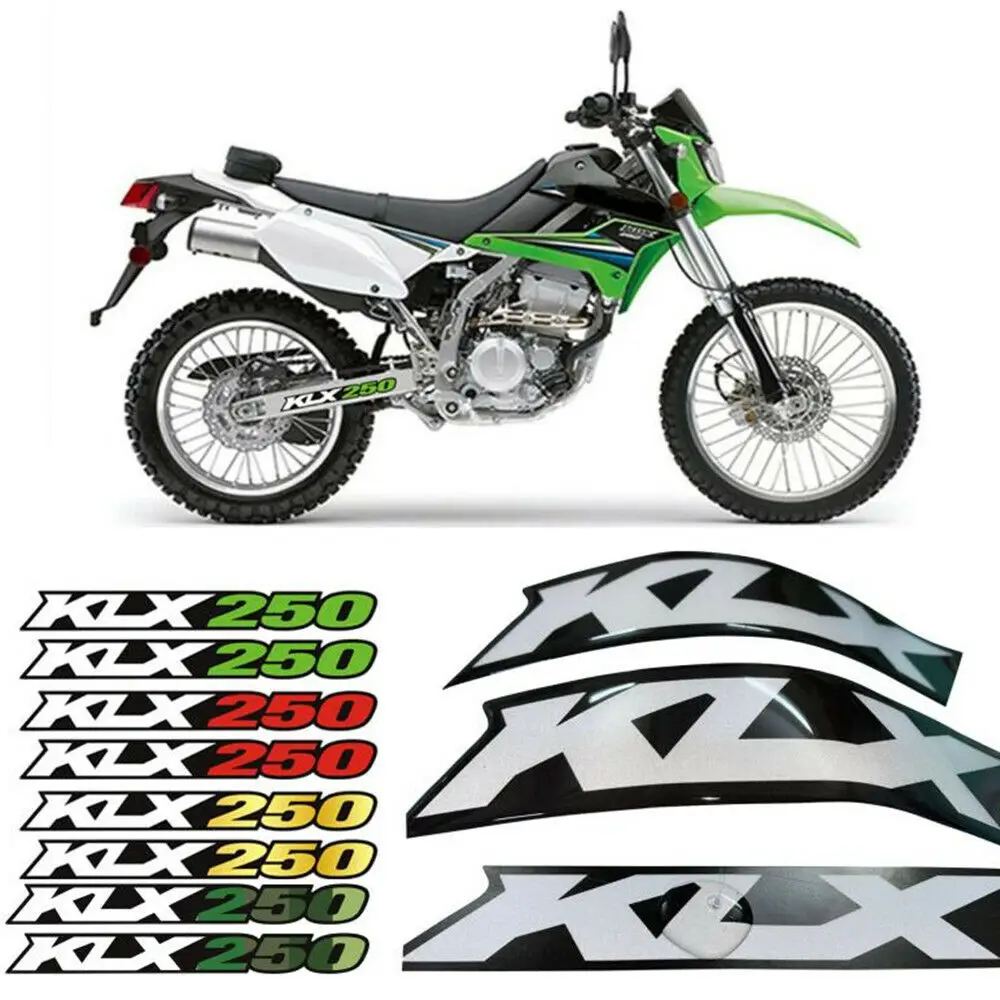 

3D Glue Swingarm Air Box Stickers For KAWASAKI KLX 250/R KLX250S/SF 1994-2022