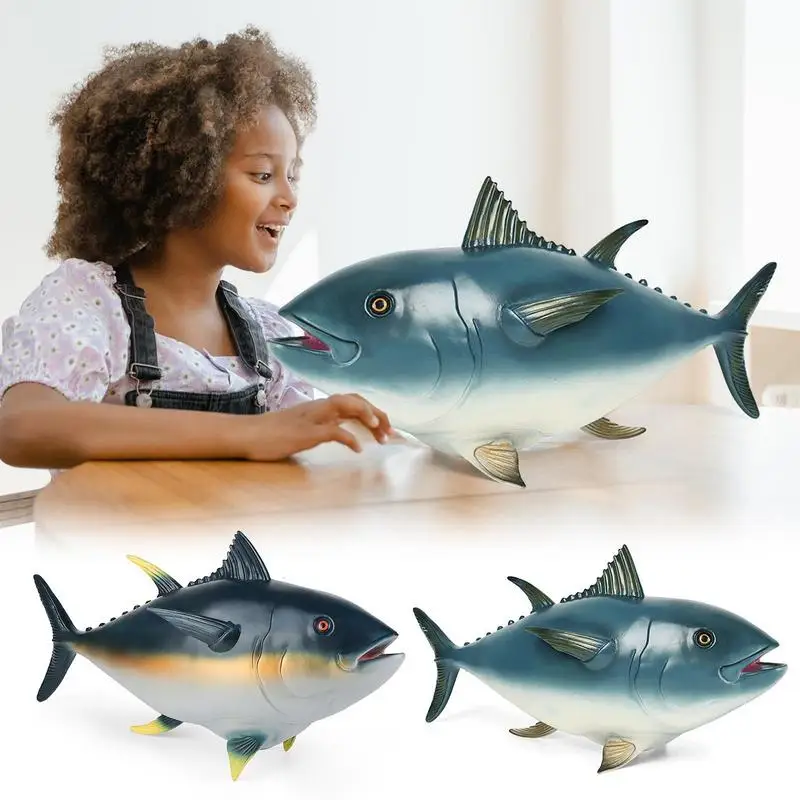 

Sea Creatures Toys For Kids Simulation Marine Life Sea Tuna Figurines Biology Education Toys Teaching Aids Model For Children