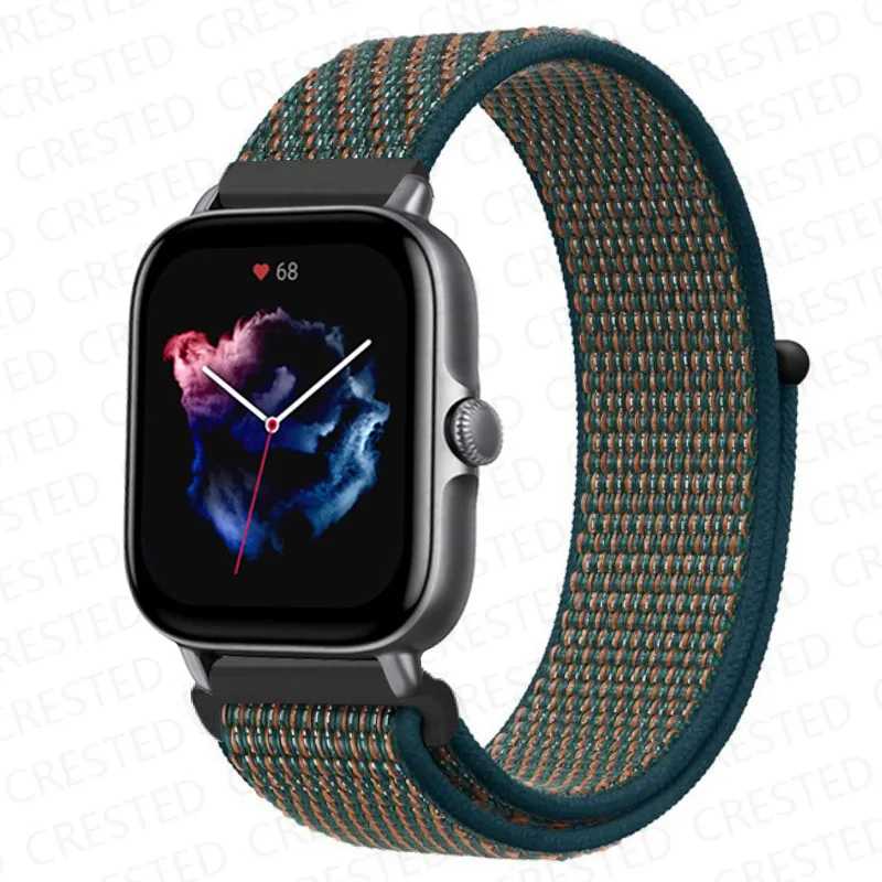 Nylon Sport Watch Band Bracelet - 20mm/22mm Adjustable Strap