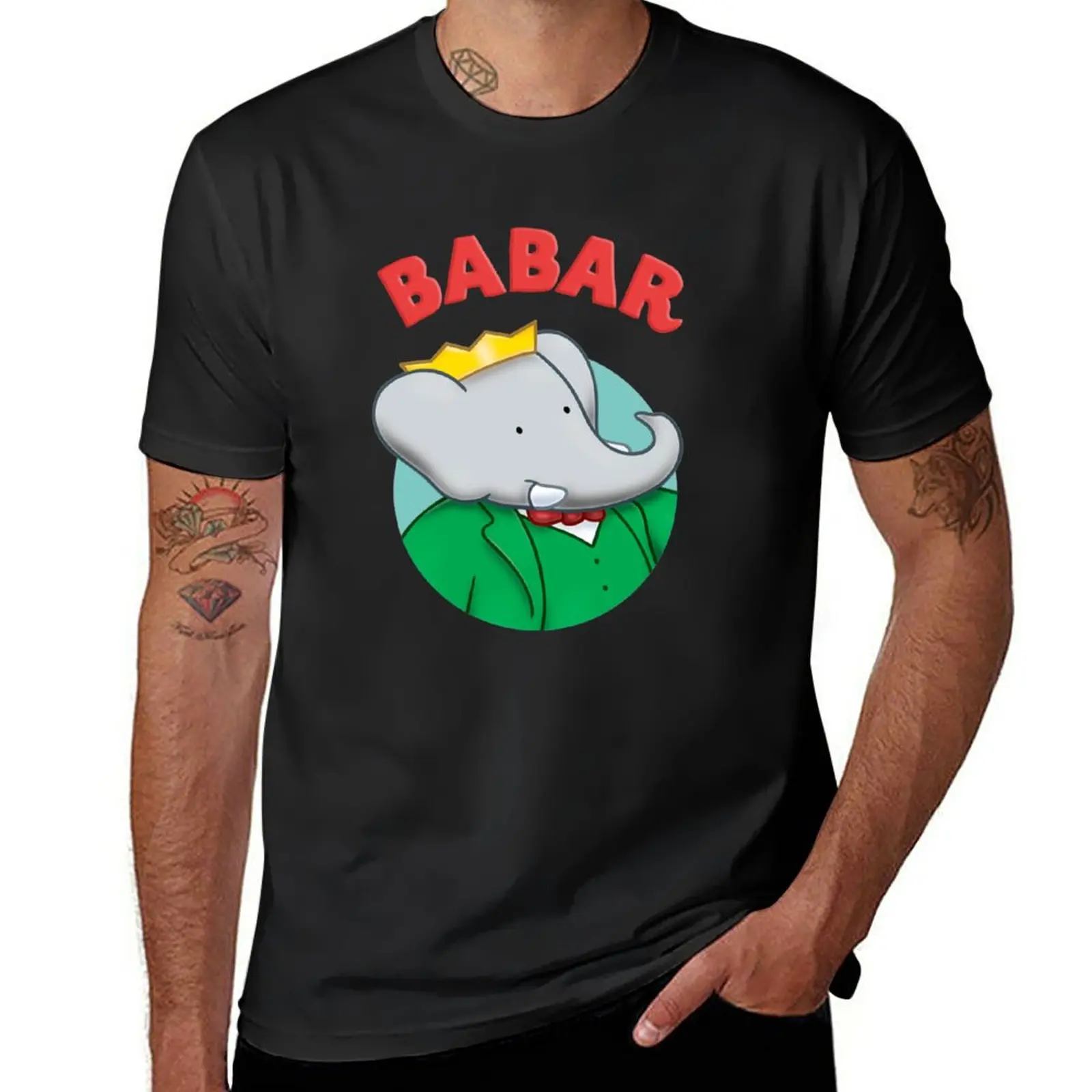 

New Babar T-Shirt man clothes quick drying t-shirt mens tall t shirts