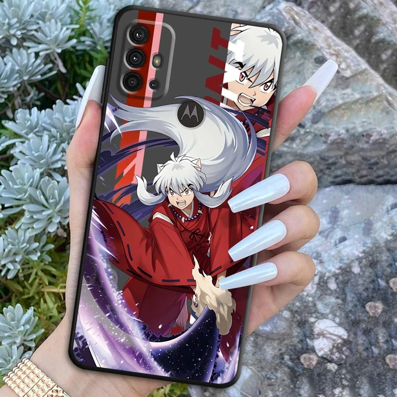 

Cover Case Inuyasha Anime Japan For Motorola Moto G30 G51 5G G60 EDGE 20 30 G52 G22 G71 G31 G9 G8 Plus G200 One Fusion 20 Lite