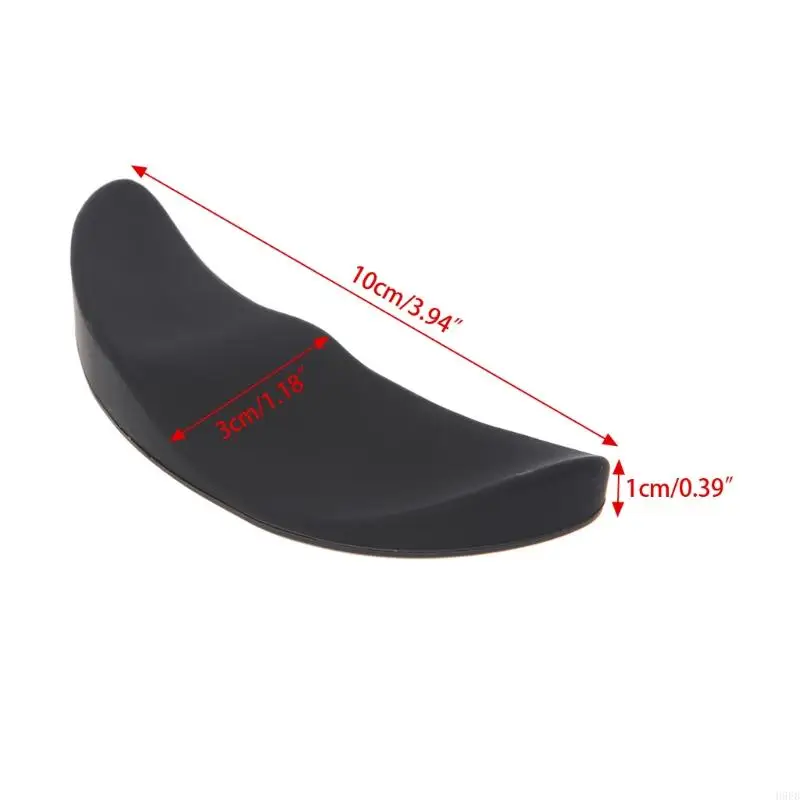 H9EB Wavy Mouse Pad Wrist Rest Support For Computer Laptop Mice for Palm Support