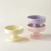 Cat Elevated Cup Bowl Ceramic Small Dogs Food Water Feeder Large Caliber Cat Food Basin 2
