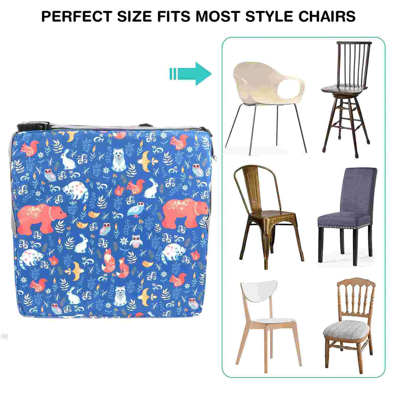 

Chair Cushion Booster Dining Toddler Kids Increasing Baby Pad High Travel Mat Cover Increase Child Children Increased