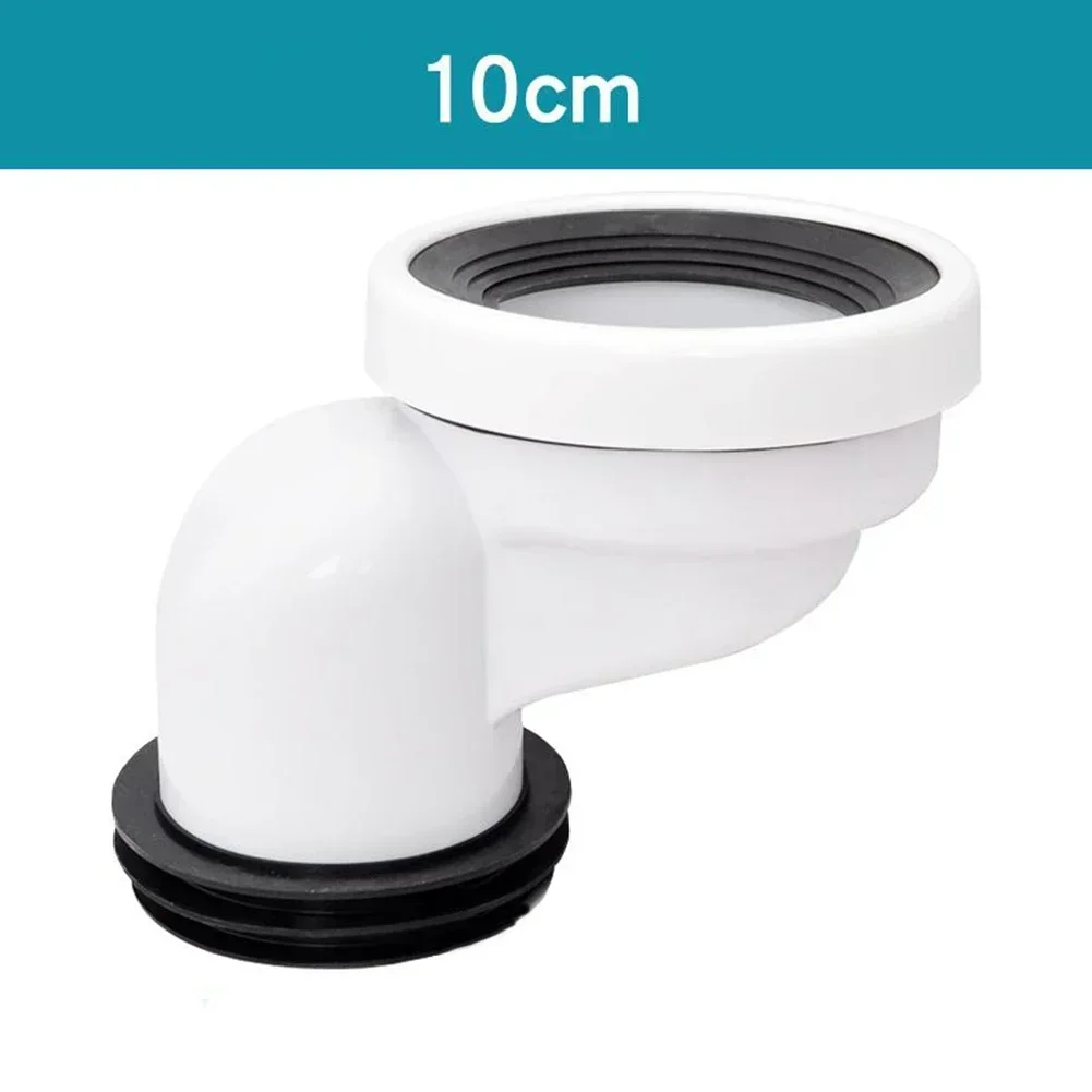 Drain Pipe Adapter 2/5/10cm Offset Toilet WC Misaligned Pan Connector PVC