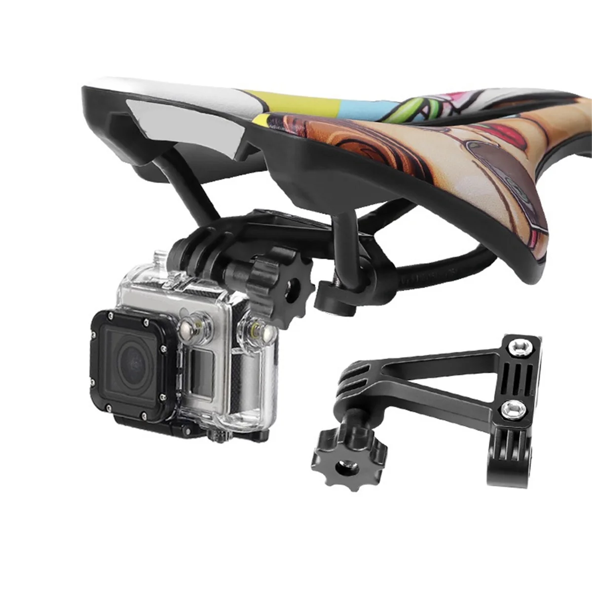 자전거 쿠션 클립 액세서리, 산악 자전거 스포츠 카메라 마운트, 스포츠 사이클링 마운트