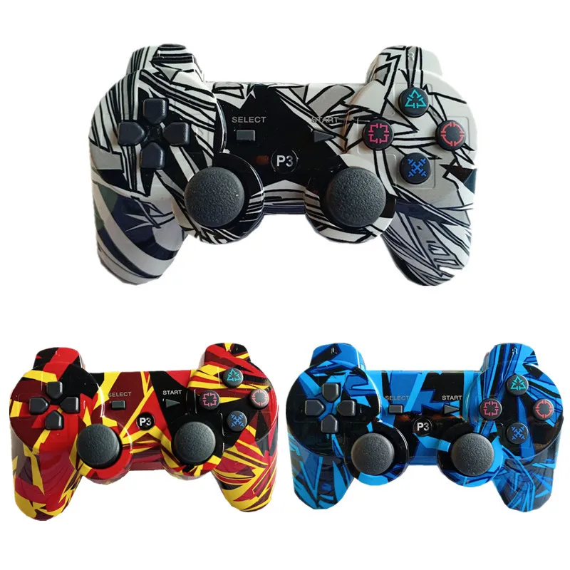 Controller Bluetooth Per Joystick Ps3 Per Ps3/Pc/Xbox360 Gamepad Wireless Per Ps3 Controle Double Motors