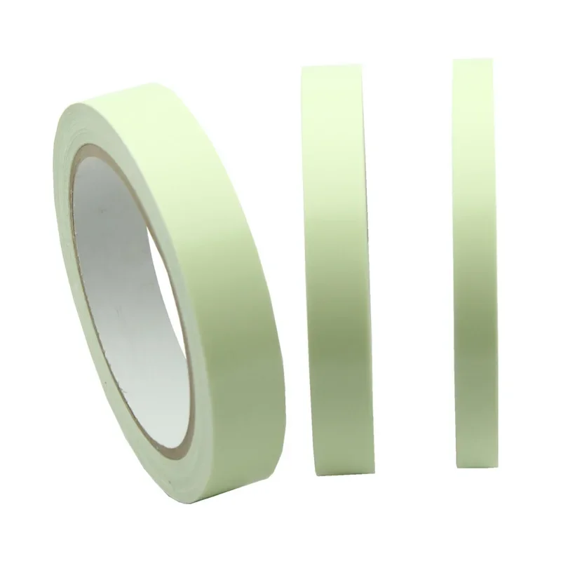 Luminous Tape Self-adhesive Tape Night Vision Glow in Dark Safety Warning Strips Bike Glowing Sticker 1Roll 1.5cm*3M