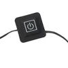 USB Charging Clothing Heating Pad 45℃-65℃ Vest Heater Winter Warm Camping Hiking Ski Cycling Pants Carbon Fiber Heated Pads 5