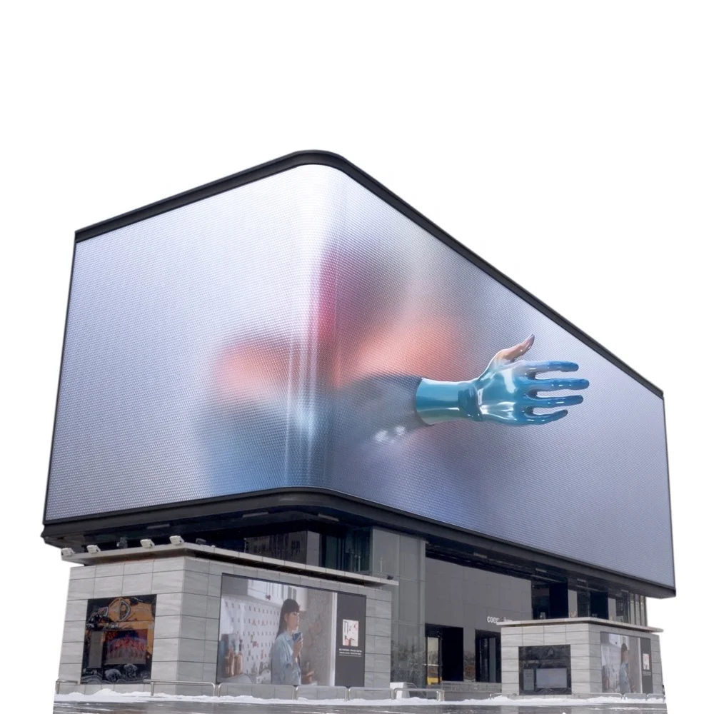 

Digital Wall Billboard Signage Advertising Naked Eye 3d P4 P5 Outdoor Led Display Screen