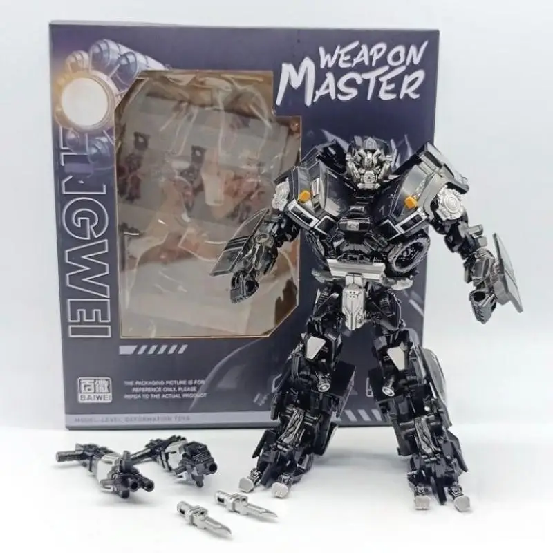 

В наличии Baiwei Tw-1026 Tw1026 Ironhide, экшн-Фигурка-трансформер, игрушки, модель из фильма Ss Series, Ko Ss14, робот-деформация автомобиля