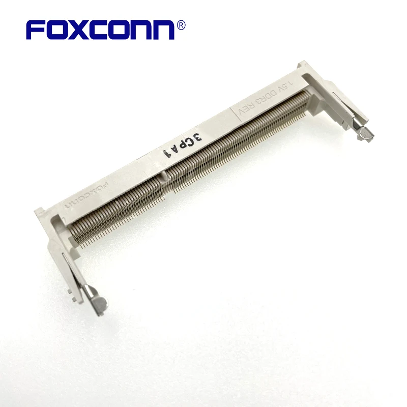 Foxconn AS0A621-HARN-7H DDR3 H=9.2 Reverse 204PIN Creamy white memory slot