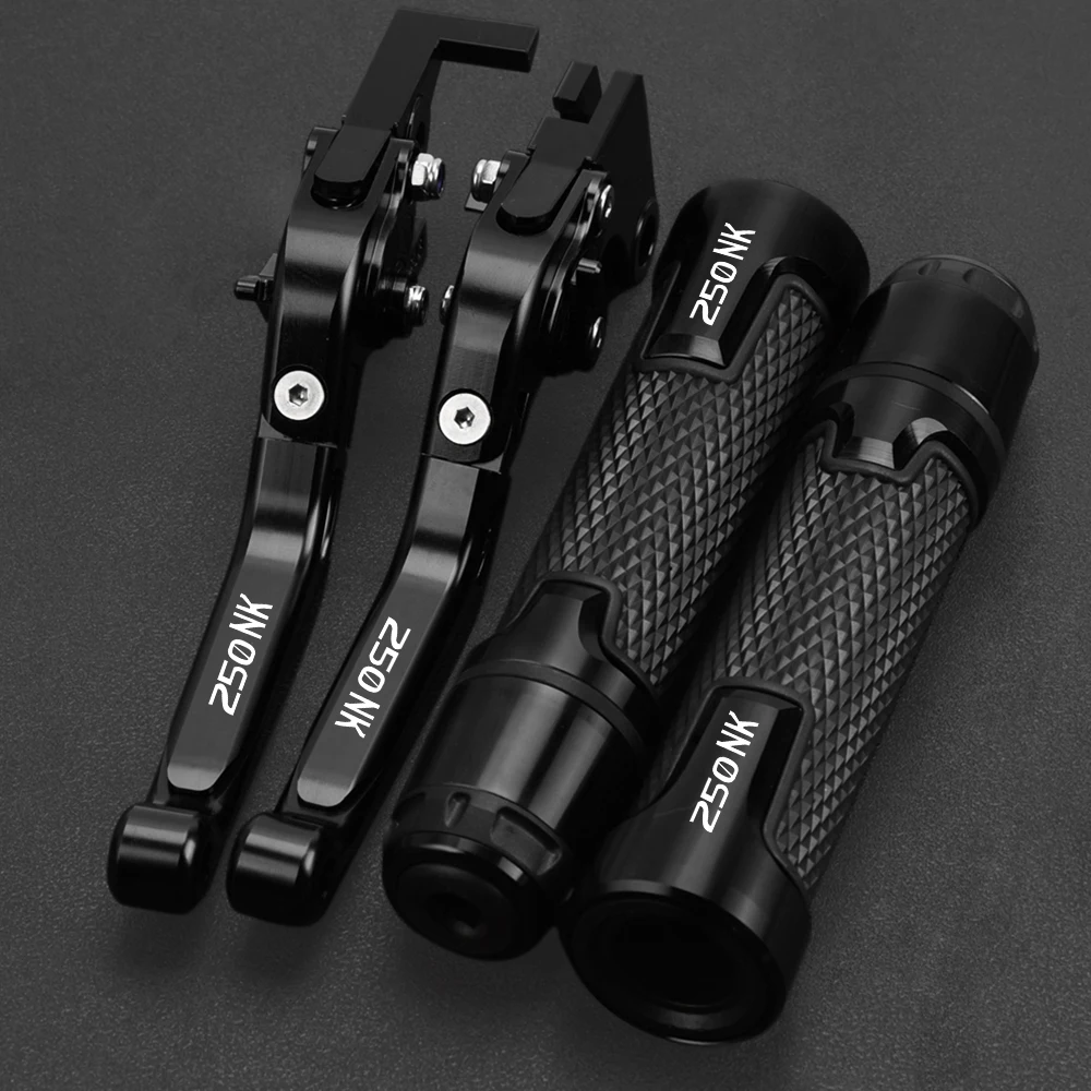 

For CFMOTO CF MOTO 250NK 250 NK 2021 CNC Aluminum Motorcycle Adjustable Extendable Motor Brake Clutch Levers Handle Grip End