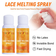Lace Melting Spray Invisible Lace Glue Spray Temporary Holding Melting Spray For Sensitive Skin Toupee Frontal Wig Quick Dry tanie i dobre opinie BOLD HOLD CN (pochodzenie) Kleje