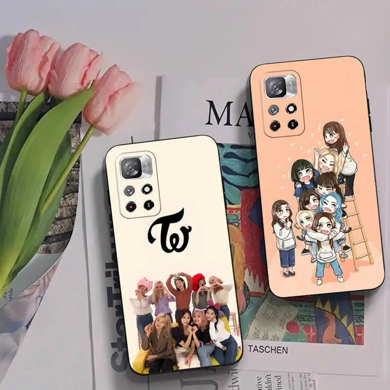 

Girl Group TWICE Phone Case For Xiaomi Mi Poco M3 X3 Nfc F3 10t 9t 11i 11x 11t 12 Pro Sultra Shell Cover