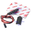 AXSPEED 32/65mm Red LED Light Lamp Bar for Axial SCX10 Wraith RR10 TRX-4 D90 1/10 RC Crawler Model Car Decoration Parts 4