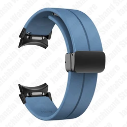Versatile Quick Fit Silicone Watch Strap - No Gap Design, 20mm - Galaxy 5 Pro 45mm (8 Premium Blue - Black)