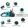 42V Max 16'' Brushless Cordless Chainsaw Electeic Saw Garden Woodworking Cutter Handheld Power Tools For Makita 18V Battery 2