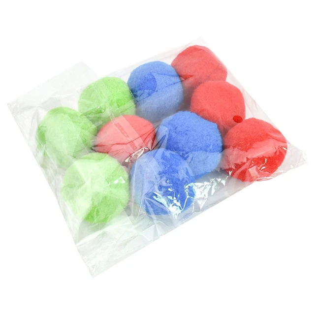 Water Toys Absorbent Cotton Balls Water Bouncing Balls Outdoor Toy Pool Balls Reusable Water Balls Partys Favors 1