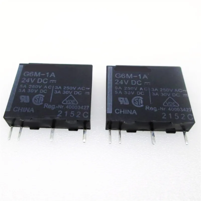 

Горячая Распродажа, новое реле Φ 24 В постоянного тока, G6M-1A G6M1A 24 В постоянного тока, 24 В постоянного тока, DIP4 20 шт./лот