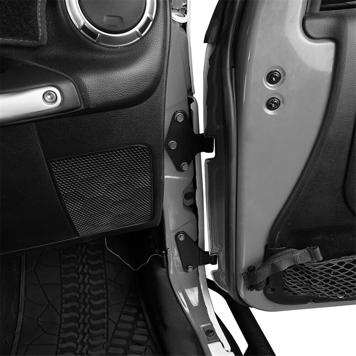 

1 комплект/16 шт., комплект петель для передней и боковой двери Jeep Wrangler JK 2007-2018