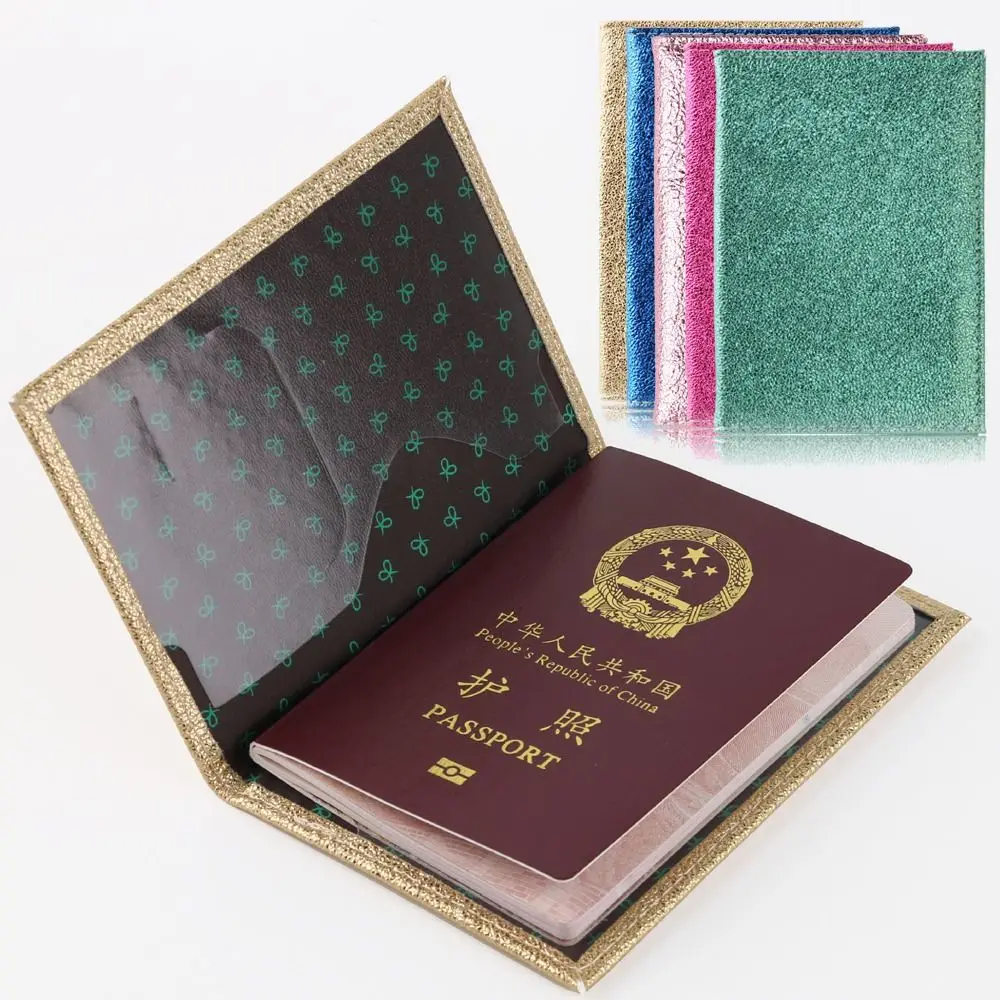 Passport Holder Protective Cover Leather Card Case Travel Accessories passport holder