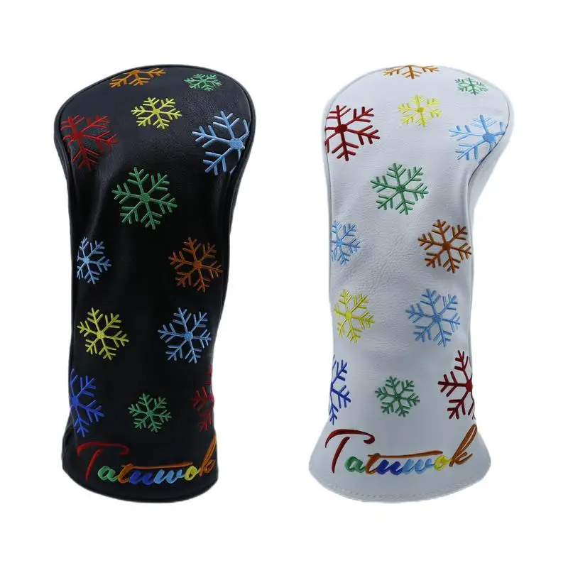 

Железные Чехлы для гольфа, прочные и портативные железные Чехлы для гольф-клубов, деликатные чехлы со снежинками для гольфа, для вождения, подарок для любителей гольфа